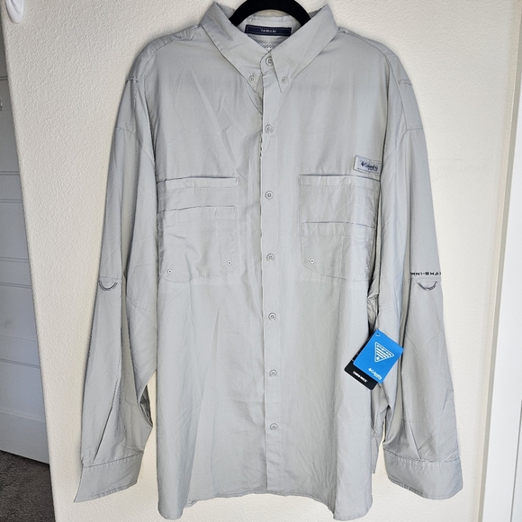 NWT!!! Columbia - PFG Tamiami™ II Long Sleeve Shirt, Size XXL - Picture 1 of 10